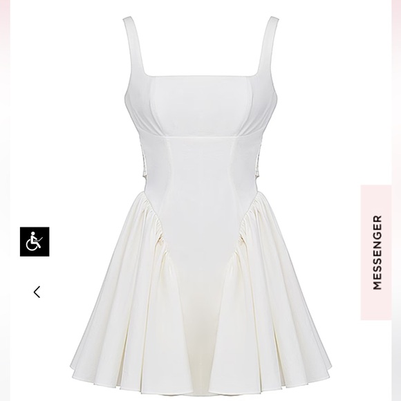 House of CB Ivory Florianne Dress - Picture 7 of 9